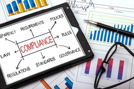 compliance concept flowchart