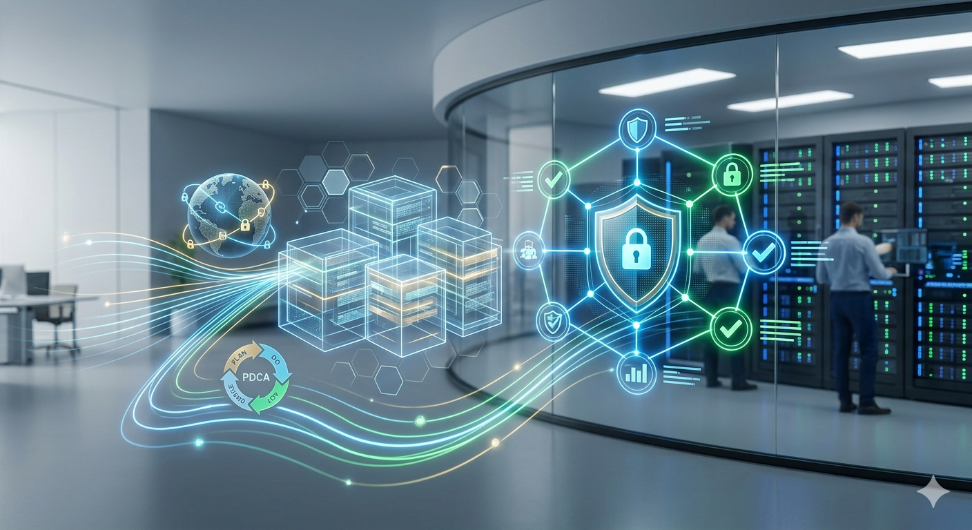 ISO 27001 consultancy UK information security and cybersecurity protection concept